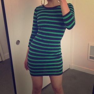 Striped Mini Dress